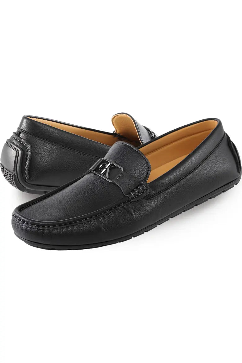 Felty Moc Toe Driving Loafer