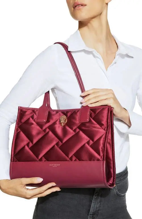 Recycled Quilted Small Shopper