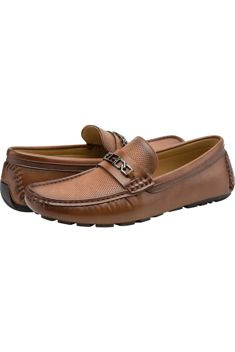 Aqlen Bit Loafer - Brown