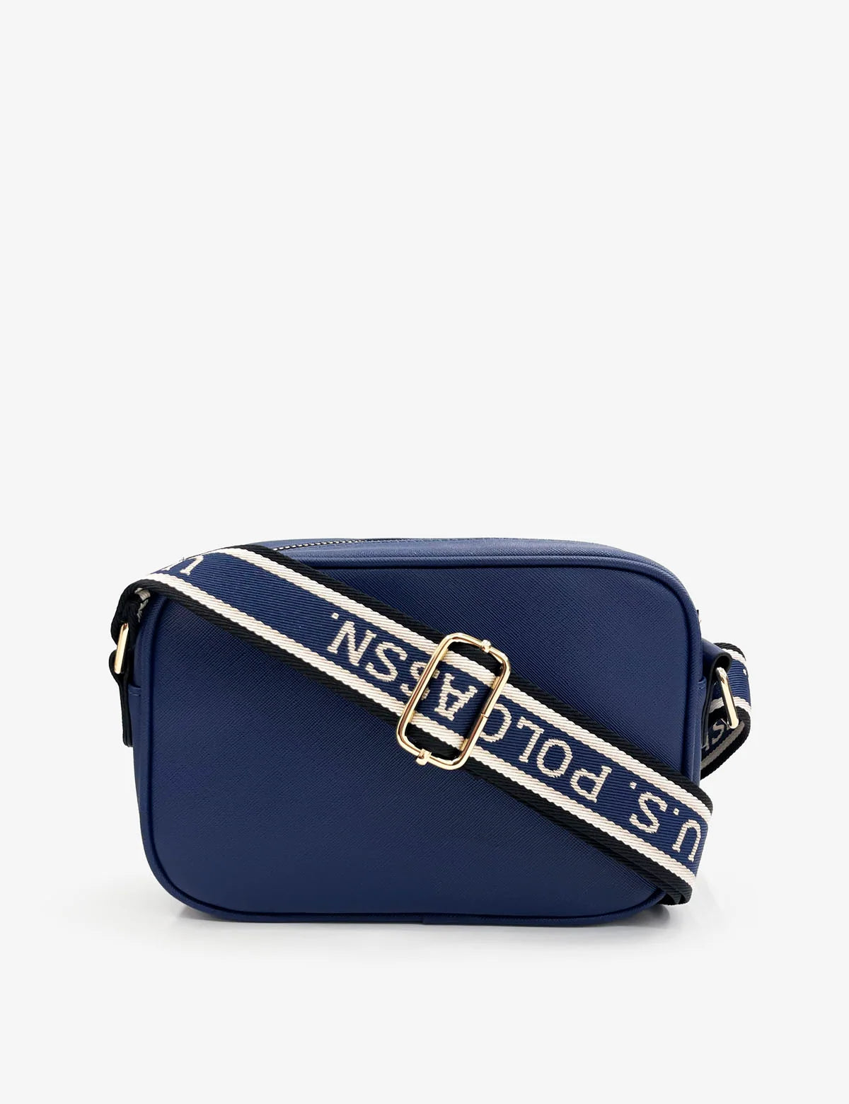 Classic Zip Crossbody Bag - Navy