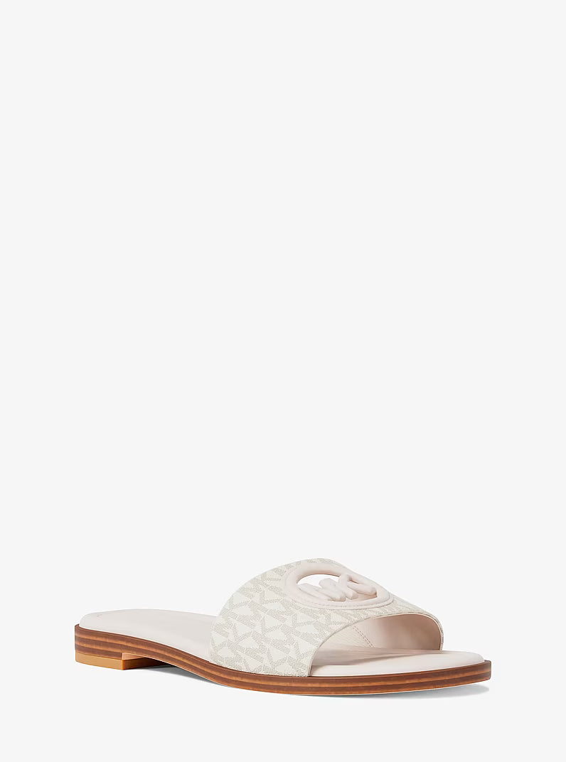 Carissa Signature Logo Slide Sandal