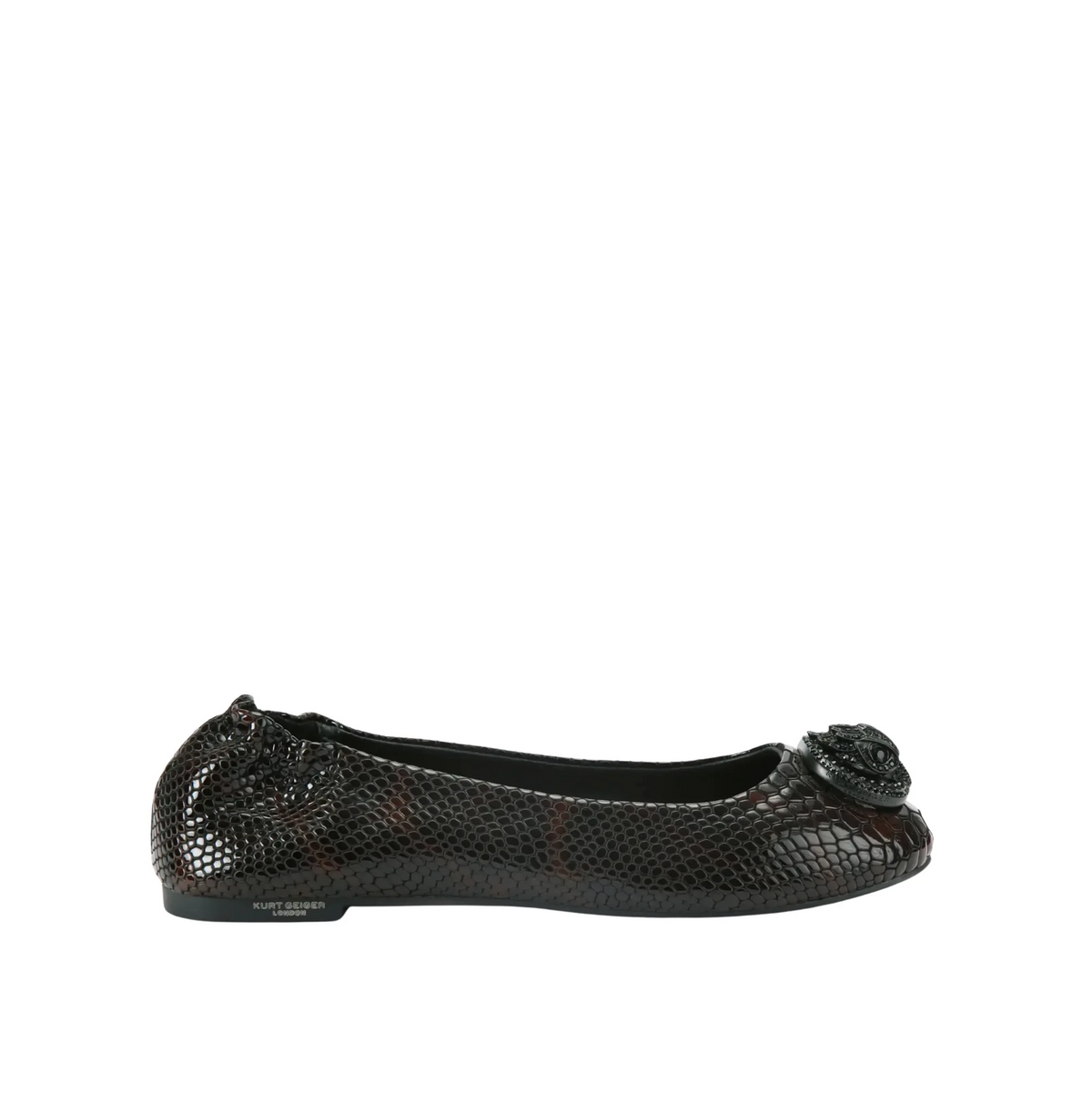 Chelsea Ballerina Black Snake Print