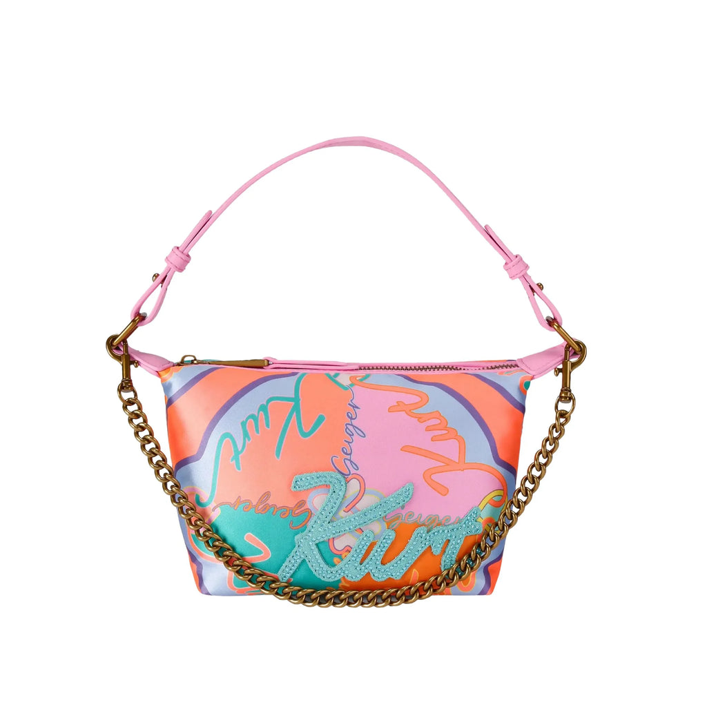 Kurt Soft Shoulder Bag Pink Combination