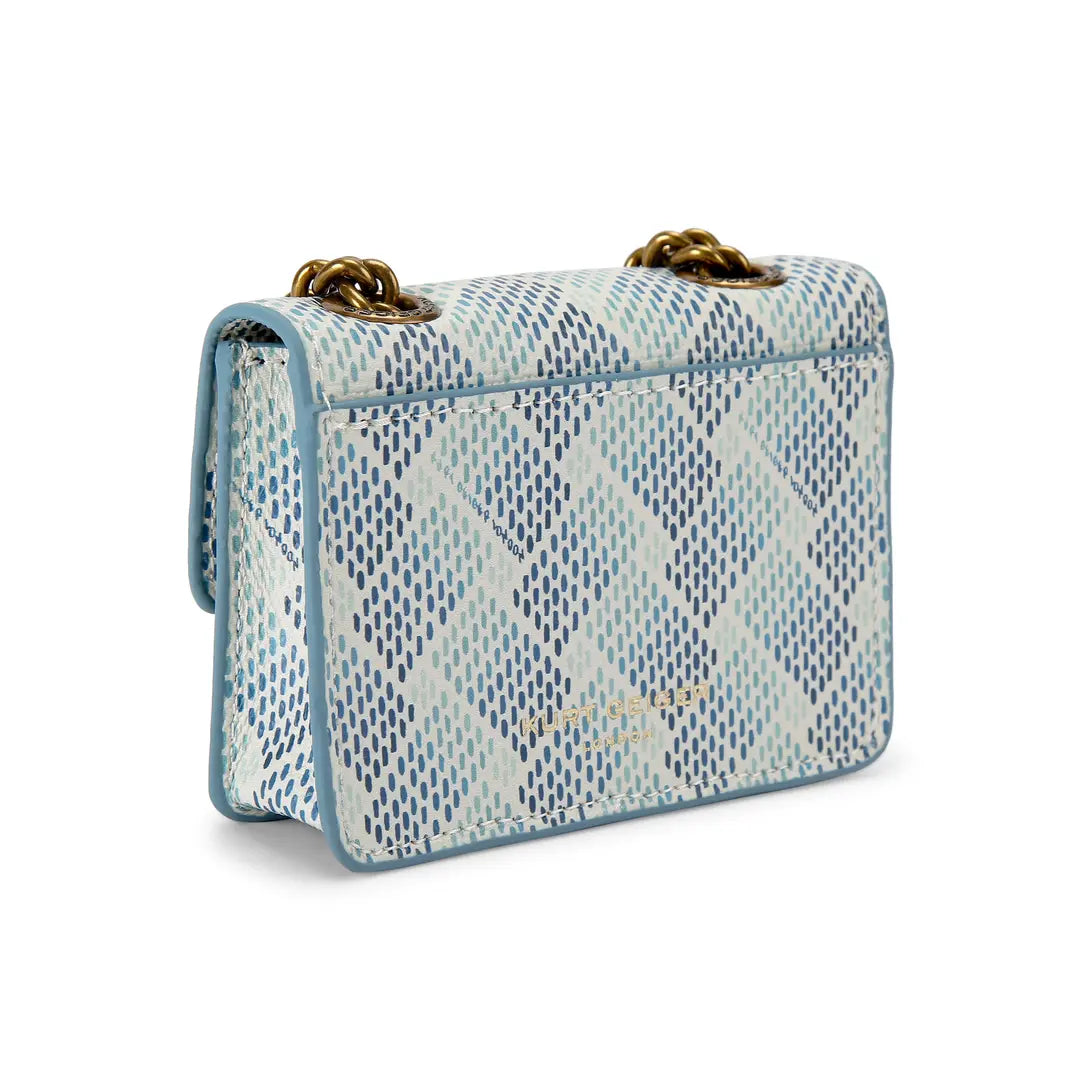 Micro Camden Bag White Comb Canvas