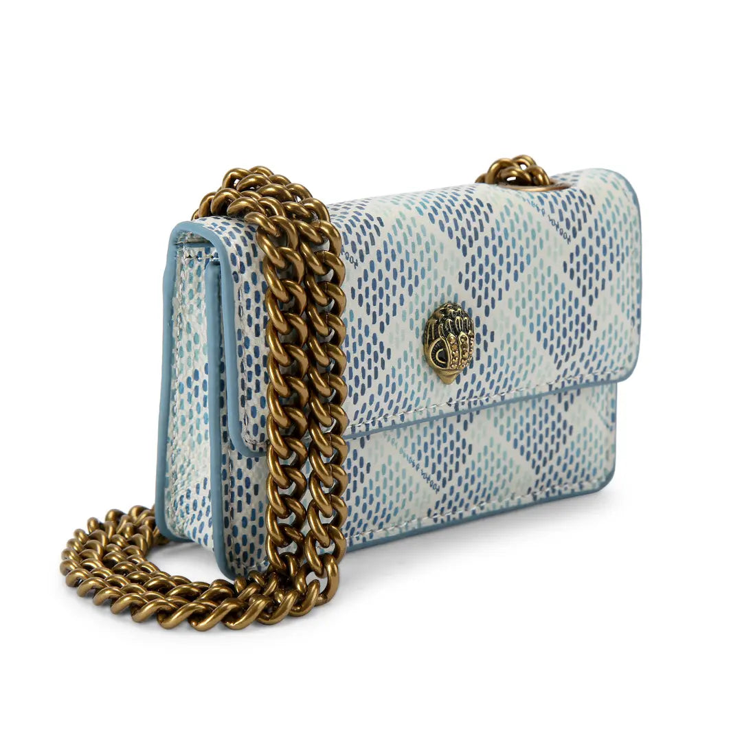 Micro Camden Bag White Comb Canvas
