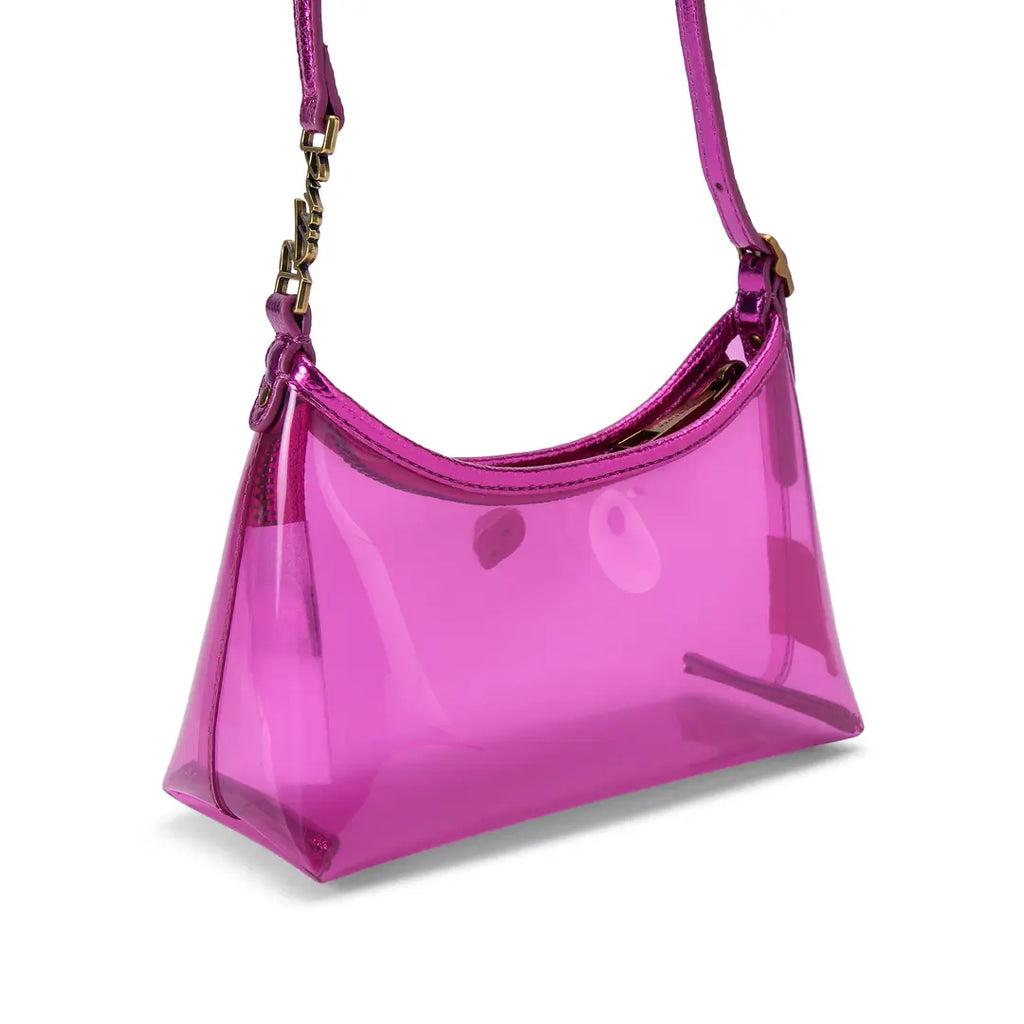 Vinyl Kurt Sling Bag Fuchsia