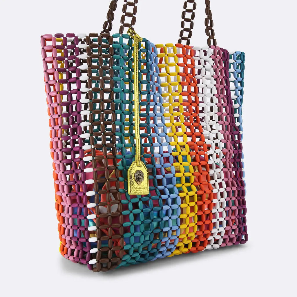 Beaded Kensington Shopper Bag