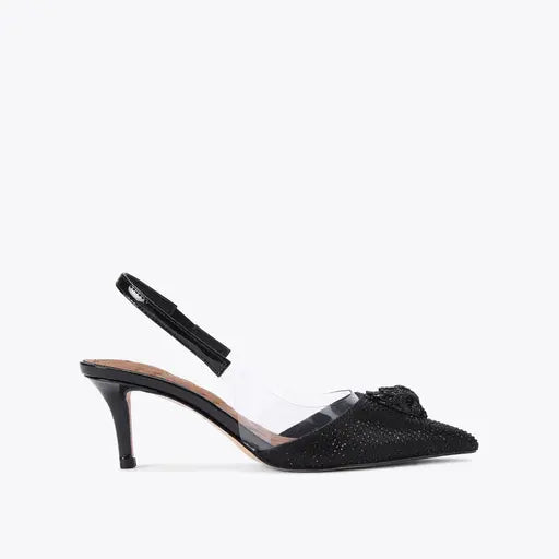 Belgravia Vinyl Slingback Heel