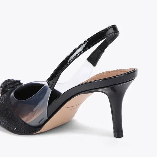 Belgravia Vinyl Slingback Heel
