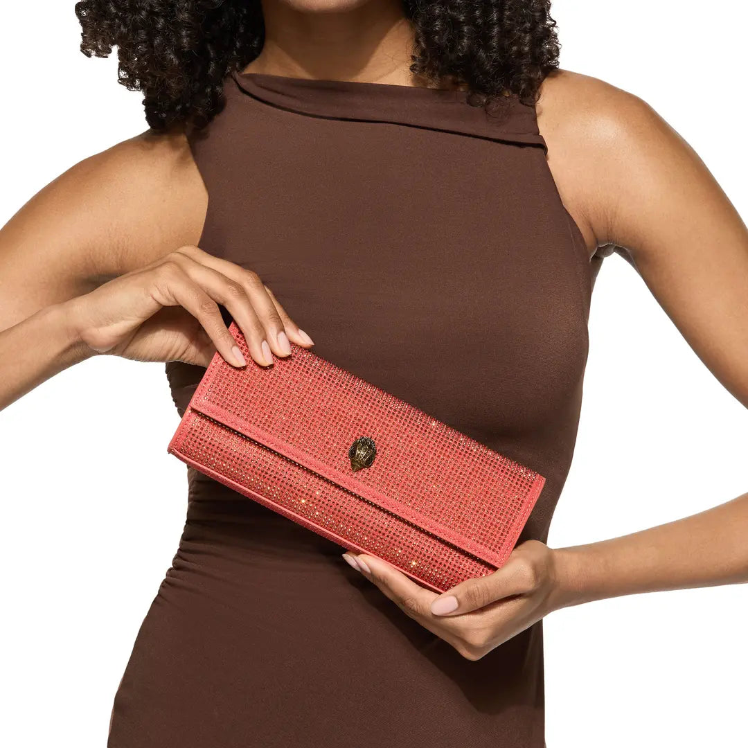 Elongated Clutch Bag Dutch Orange