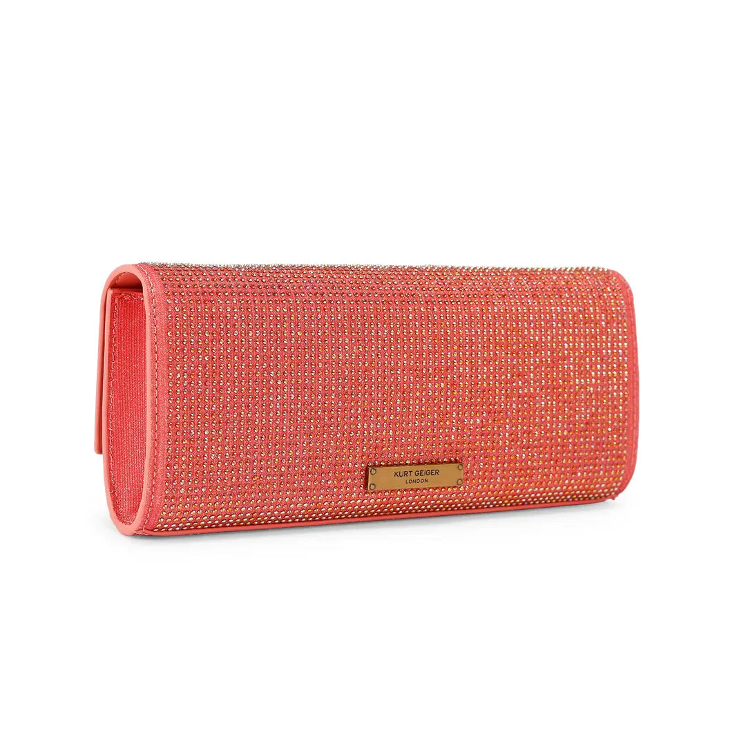 Elongated Clutch Bag Dutch Orange