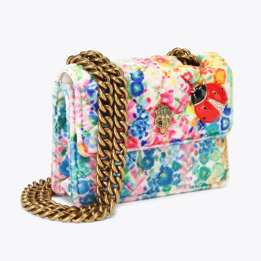 Floral Couture Micro Kensington Bag