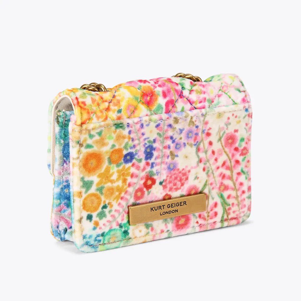 Floral Couture Micro Kensington Bag