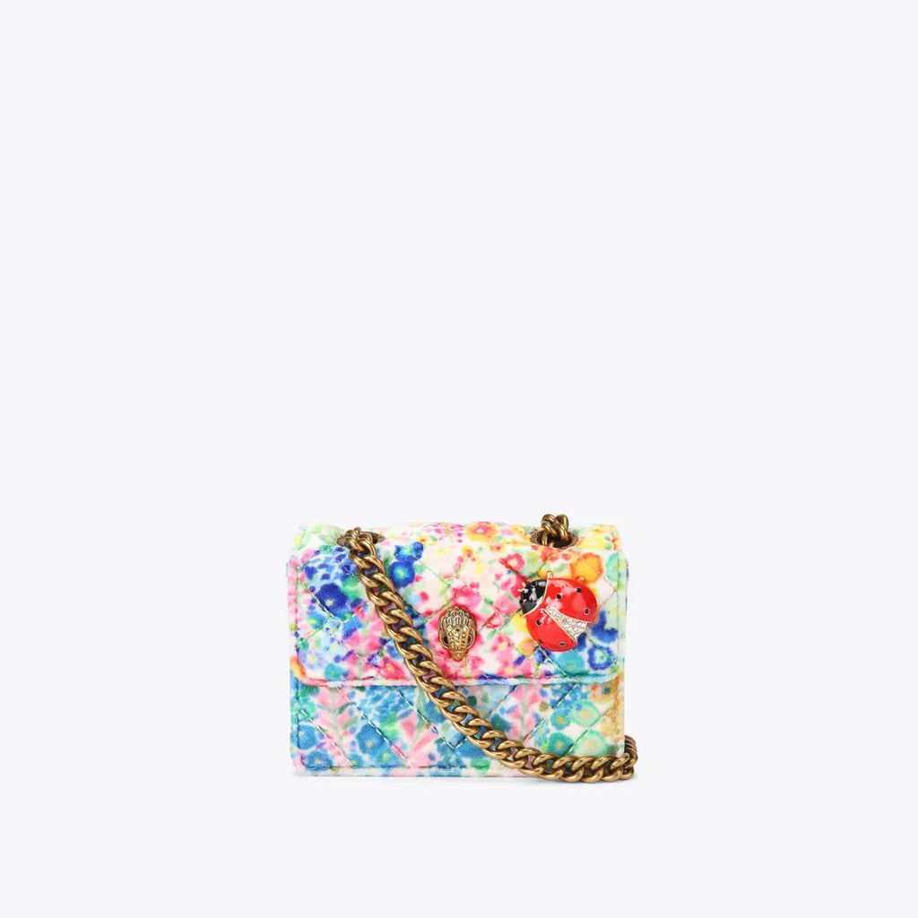 Floral Couture Micro Kensington Bag