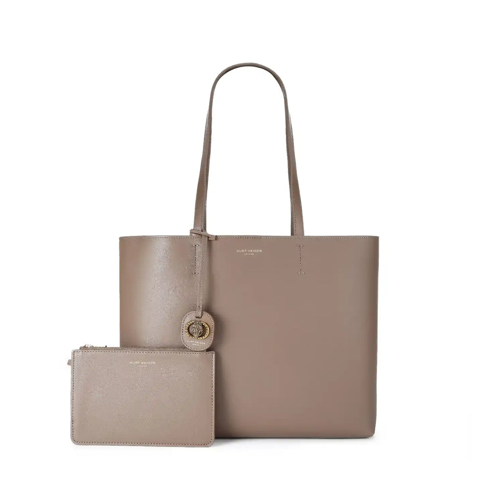 Chelsea Shopper Bag Taupe Leather