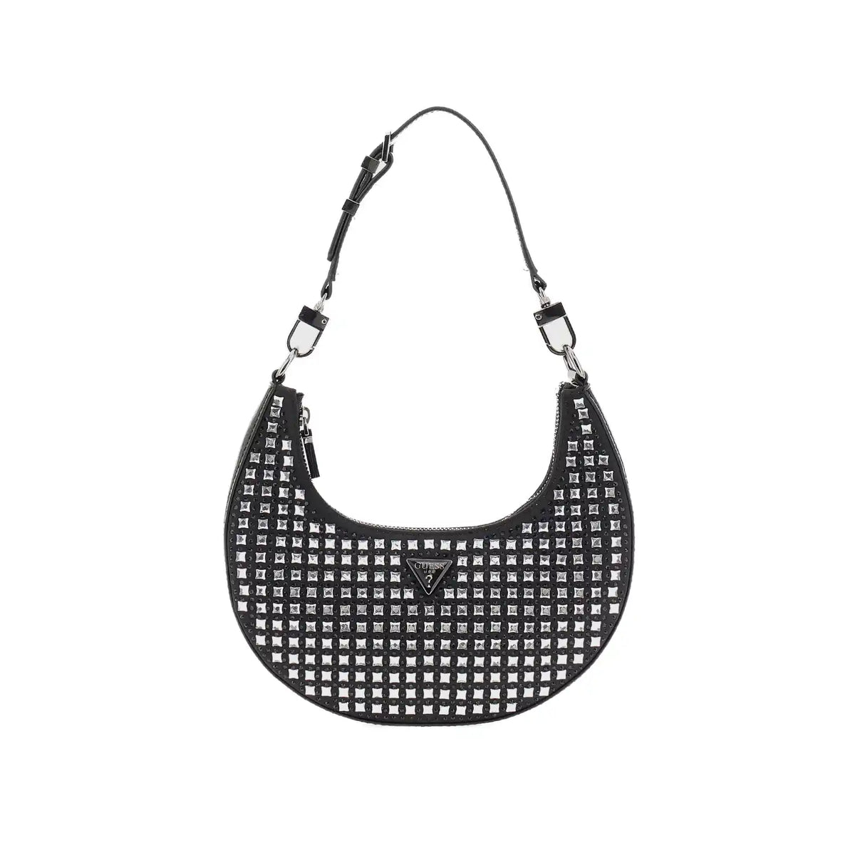 LUA Small Hobo Bag with Rhinestones