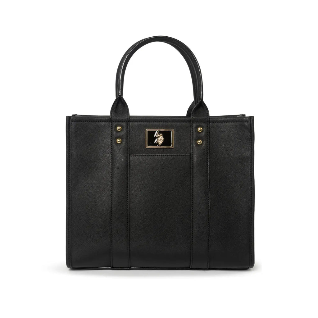 USPA Tote with Crossbody Strap - Black