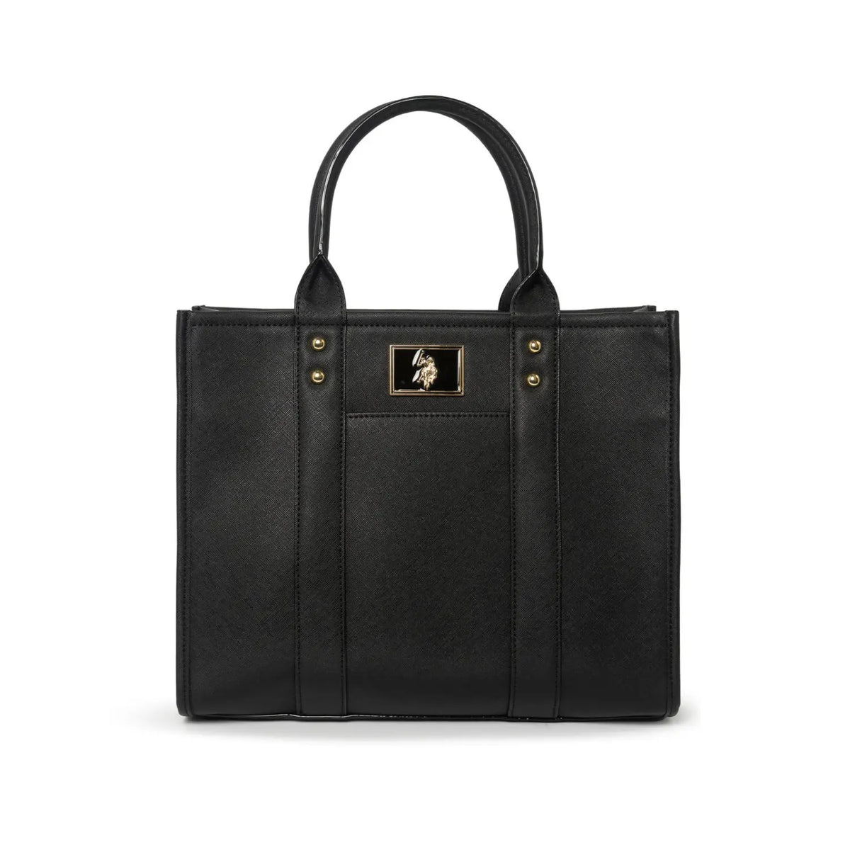 USPA Tote with Crossbody Strap - Black