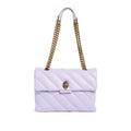 Kensington Quilted Leather Handbag - Lilac