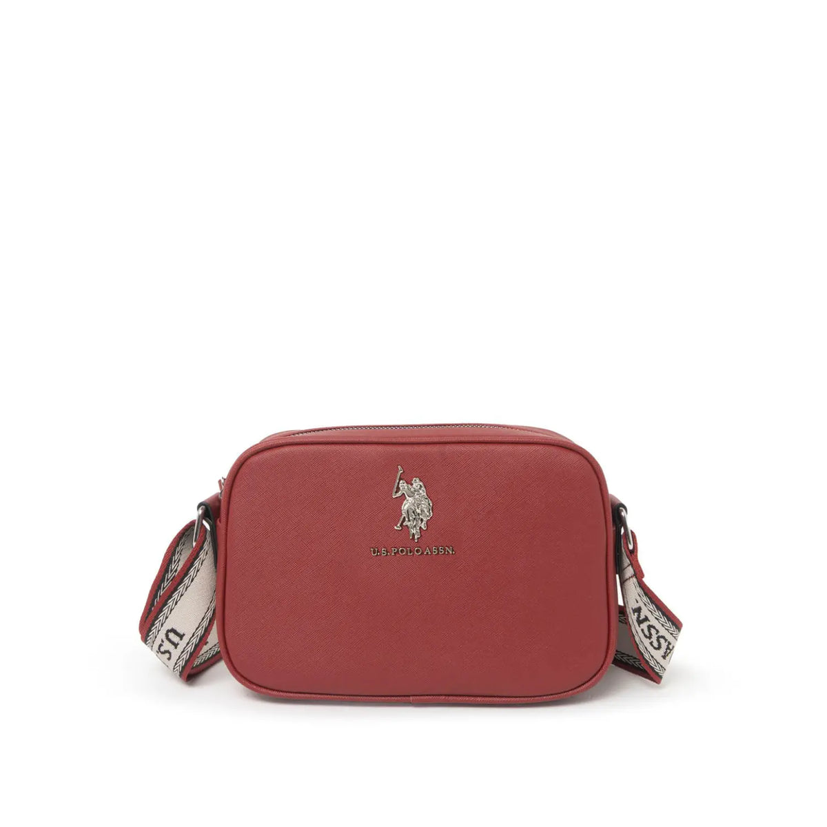 Classic Zip Crossbody Bag - Brick