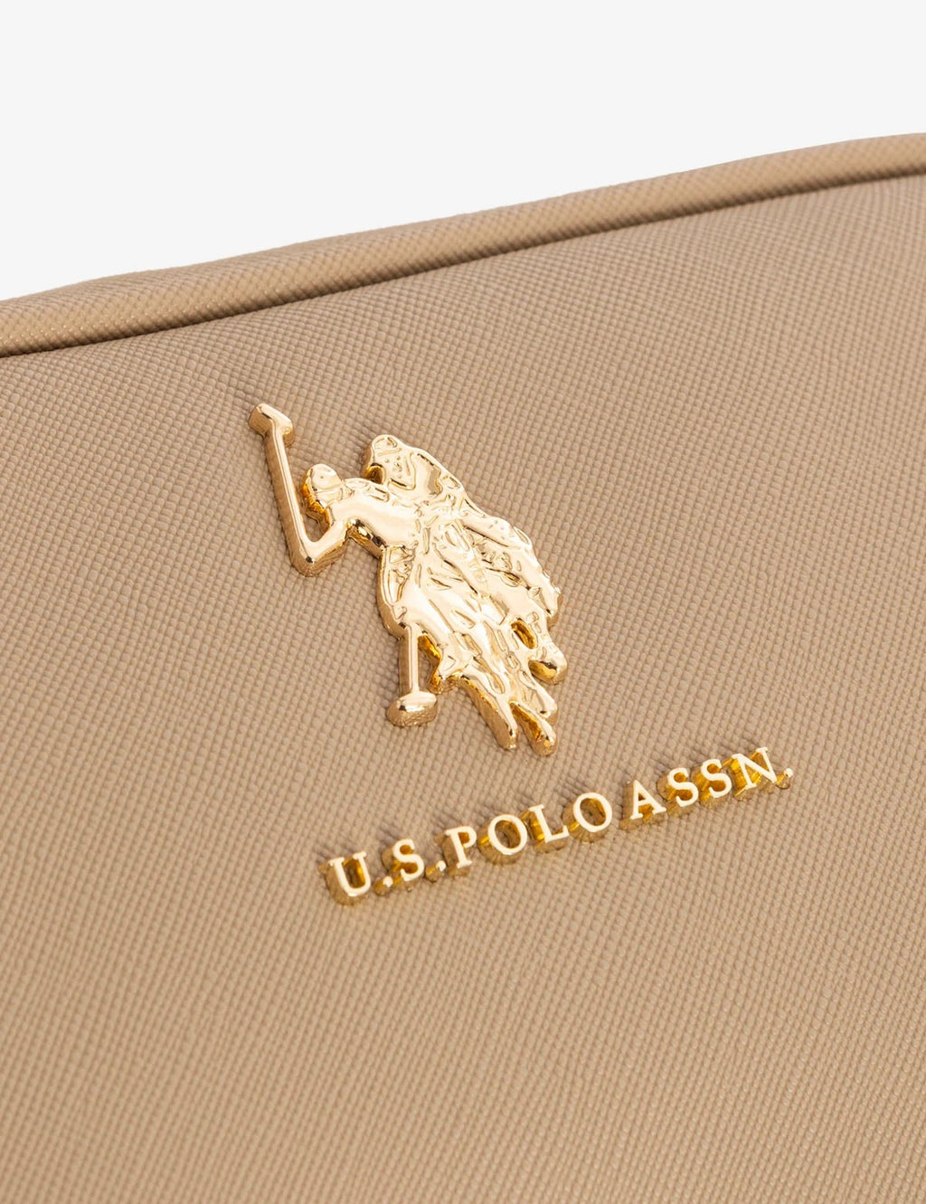 Classic Zip Crossbody Bag - Taupe