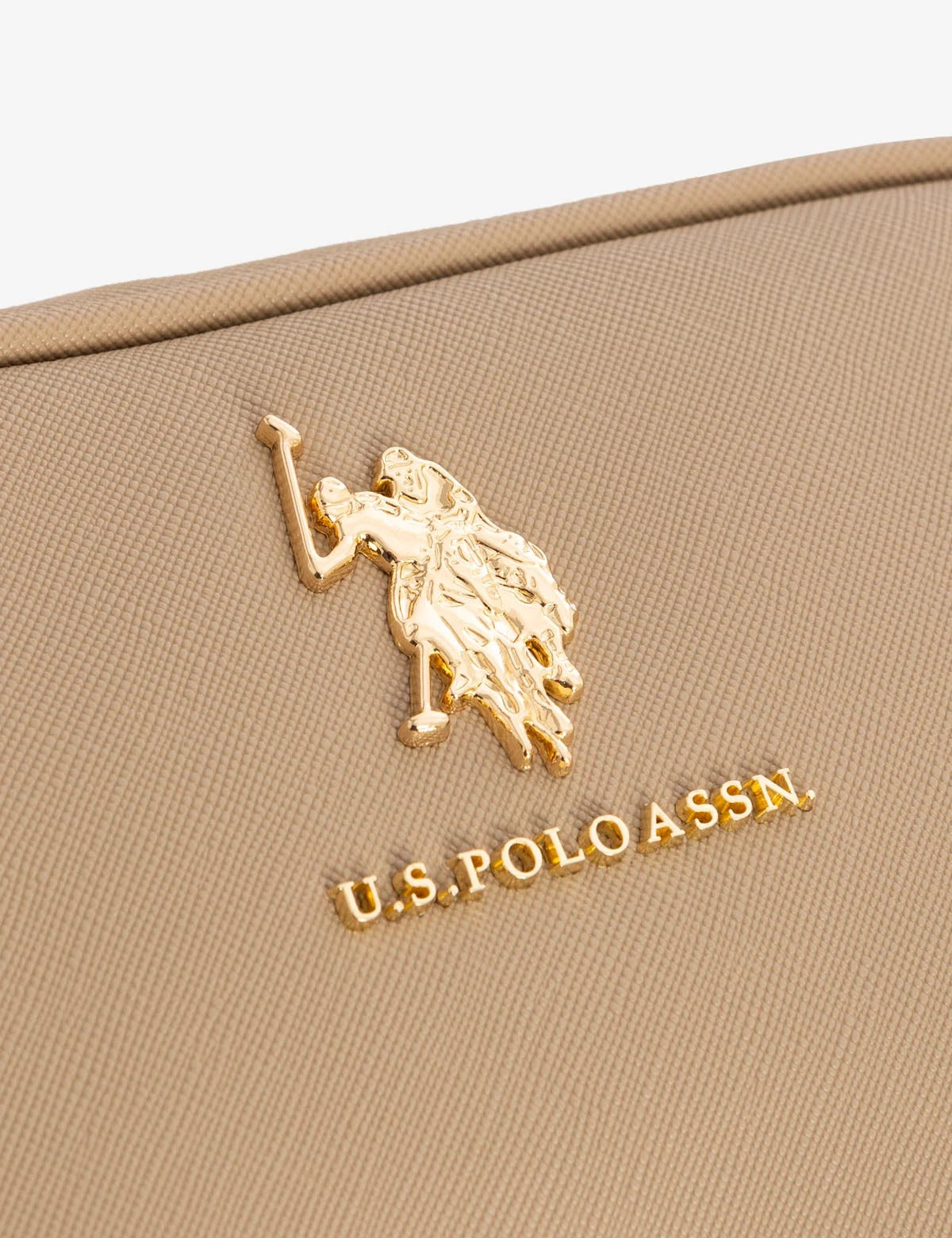 Classic Zip Crossbody Bag - Taupe