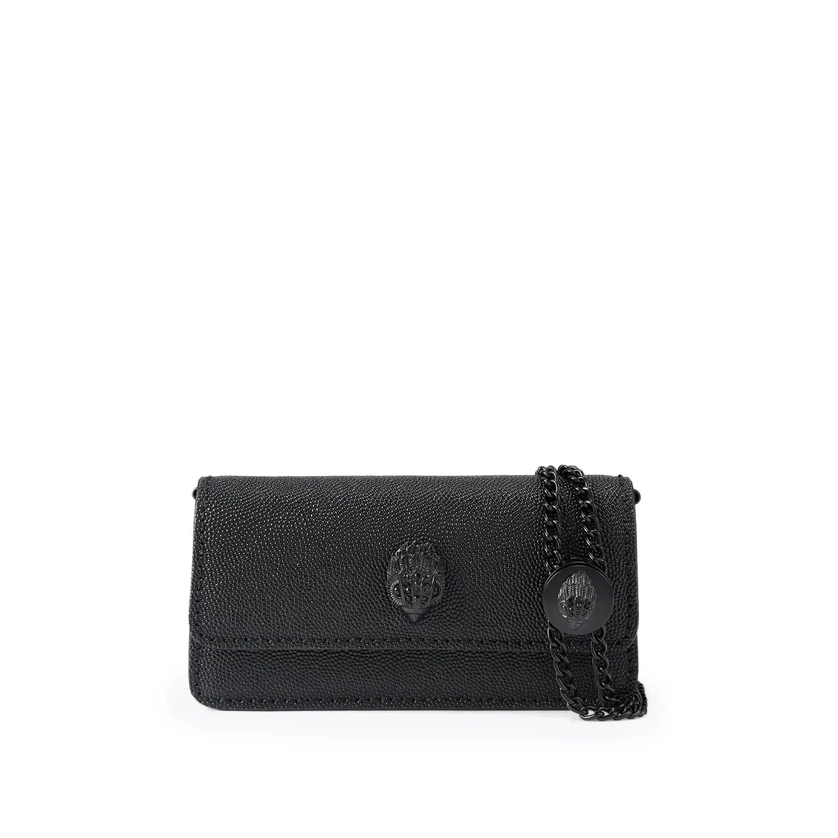 Nano Long Shoreditch Drench Bag Black Leather