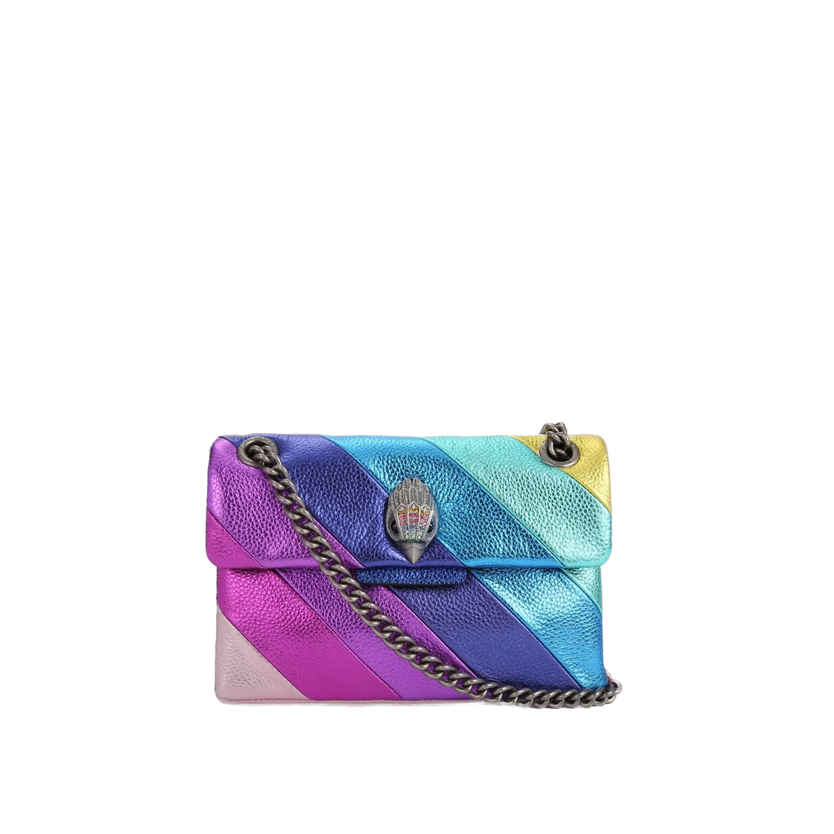 Mini Leather Kensington Bag Multi