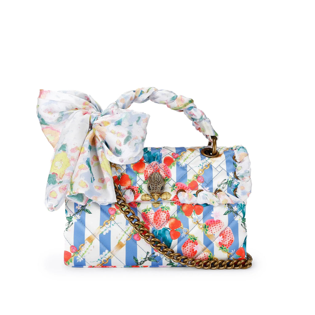 White Satin Kensington Bag