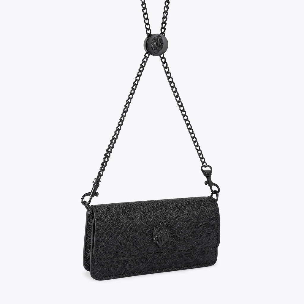 Nano Long Shoreditch Drench Bag Black Leather