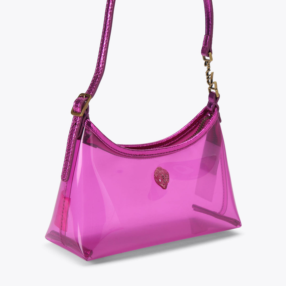 Vinyl Kurt Sling Bag Fuchsia