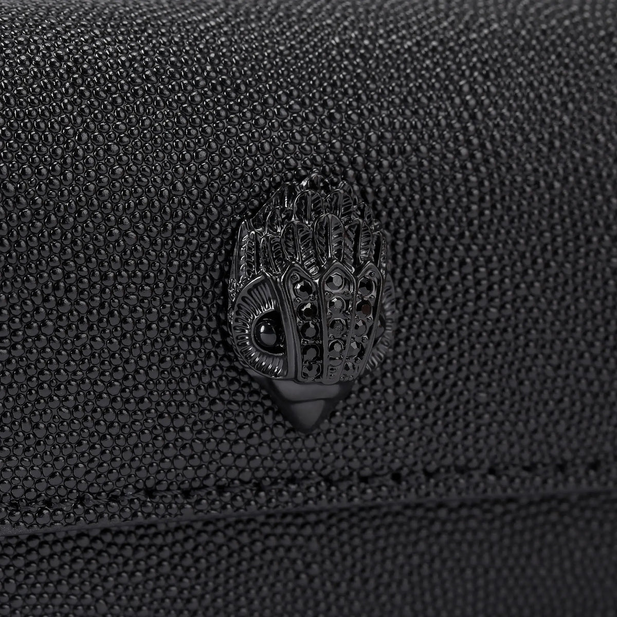 Nano Long Shoreditch Drench Bag Black Leather