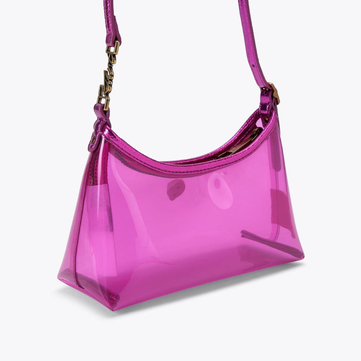 Vinyl Kurt Sling Bag Fuchsia
