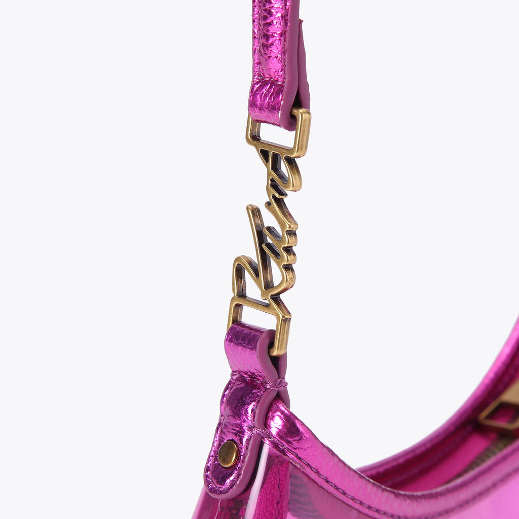 Vinyl Kurt Sling Bag Fuchsia