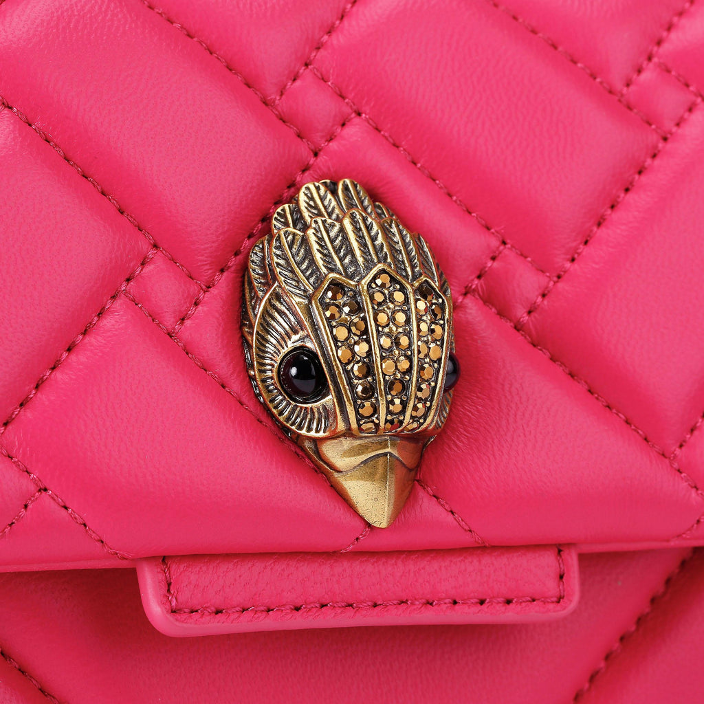 Leather Kensington Bag Pink Leather