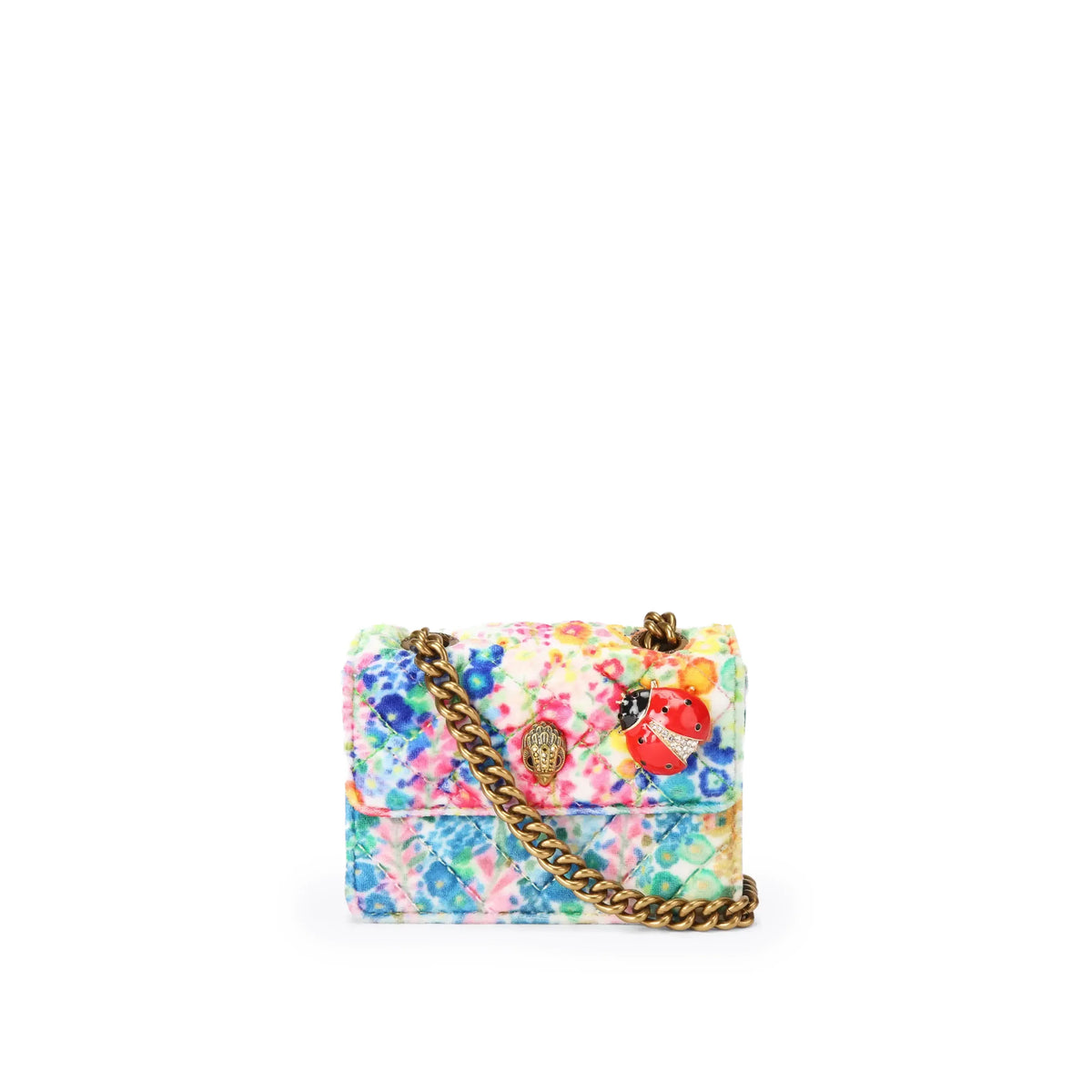 Floral Couture Micro Kensington Bag