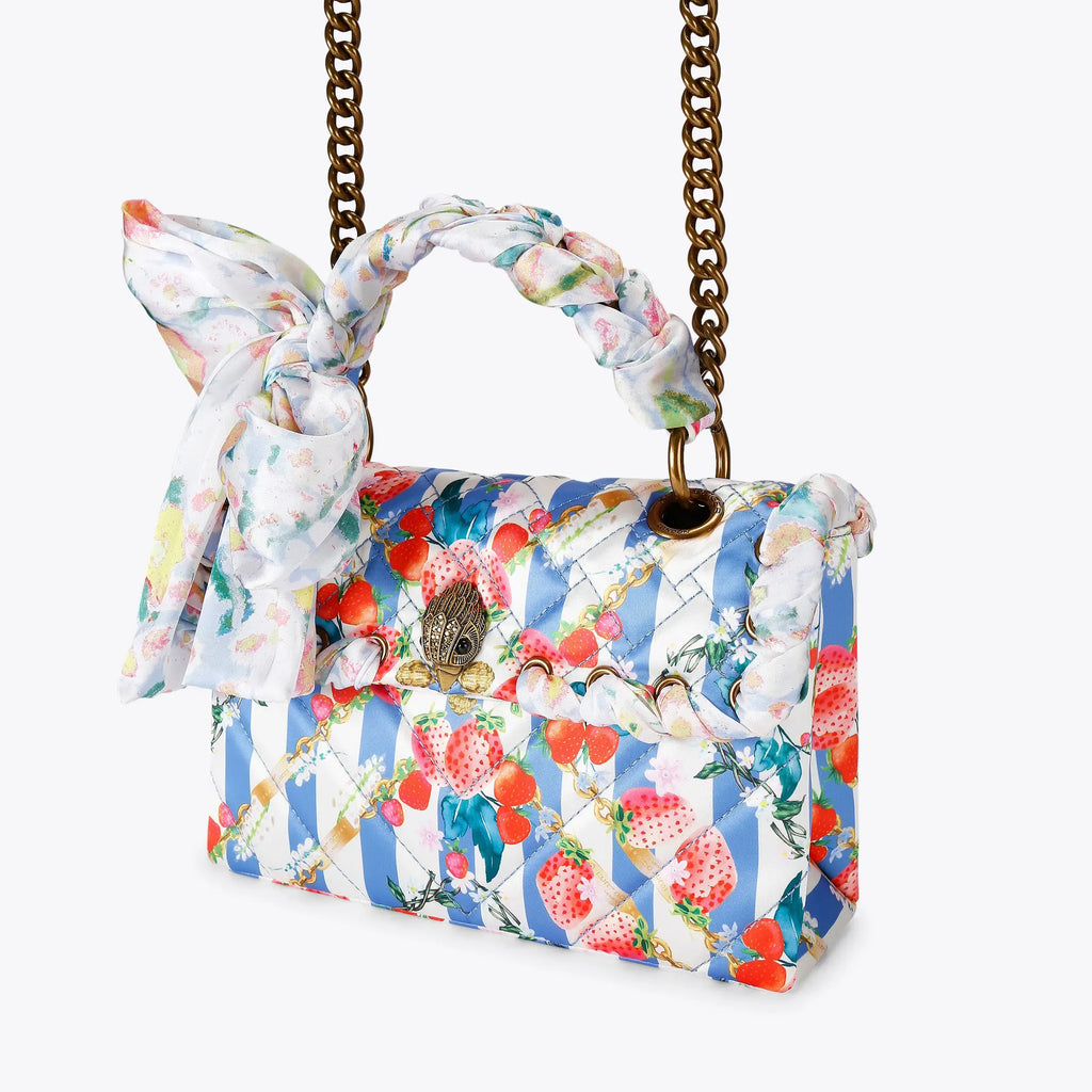 White Satin Kensington Bag