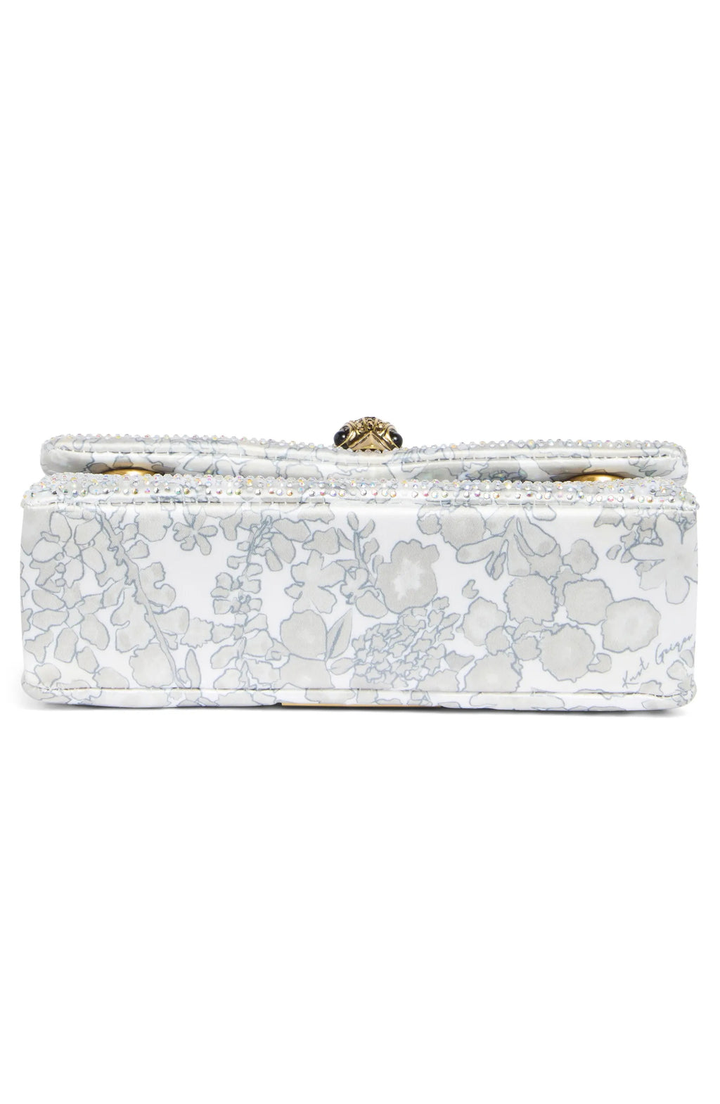 Mini Fabric Kensington Crystal Crossbody Bag