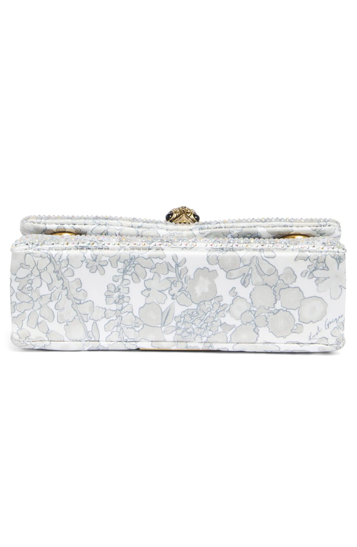 Mini Fabric Kensington Crystal Crossbody Bag