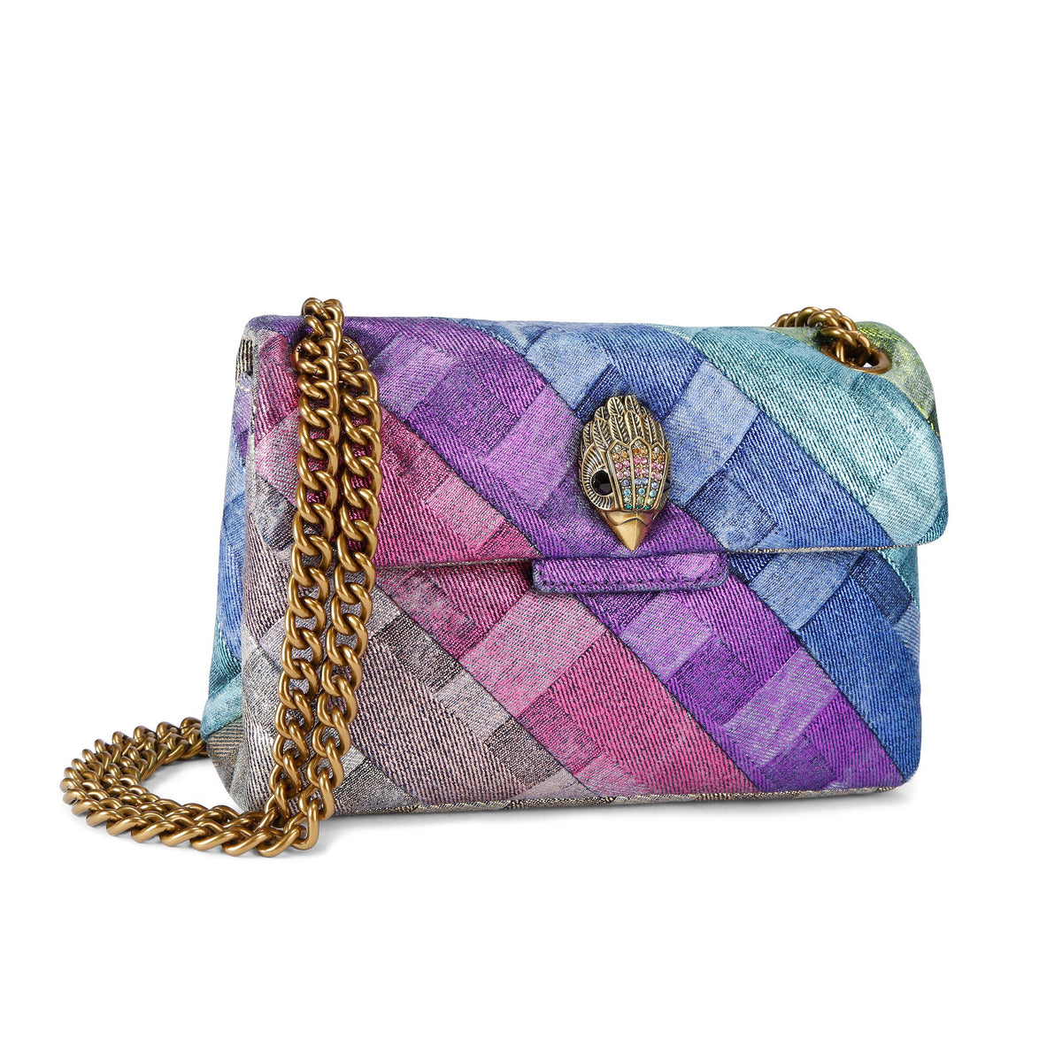 Mini Kensington Soft Bag Multi Denim
