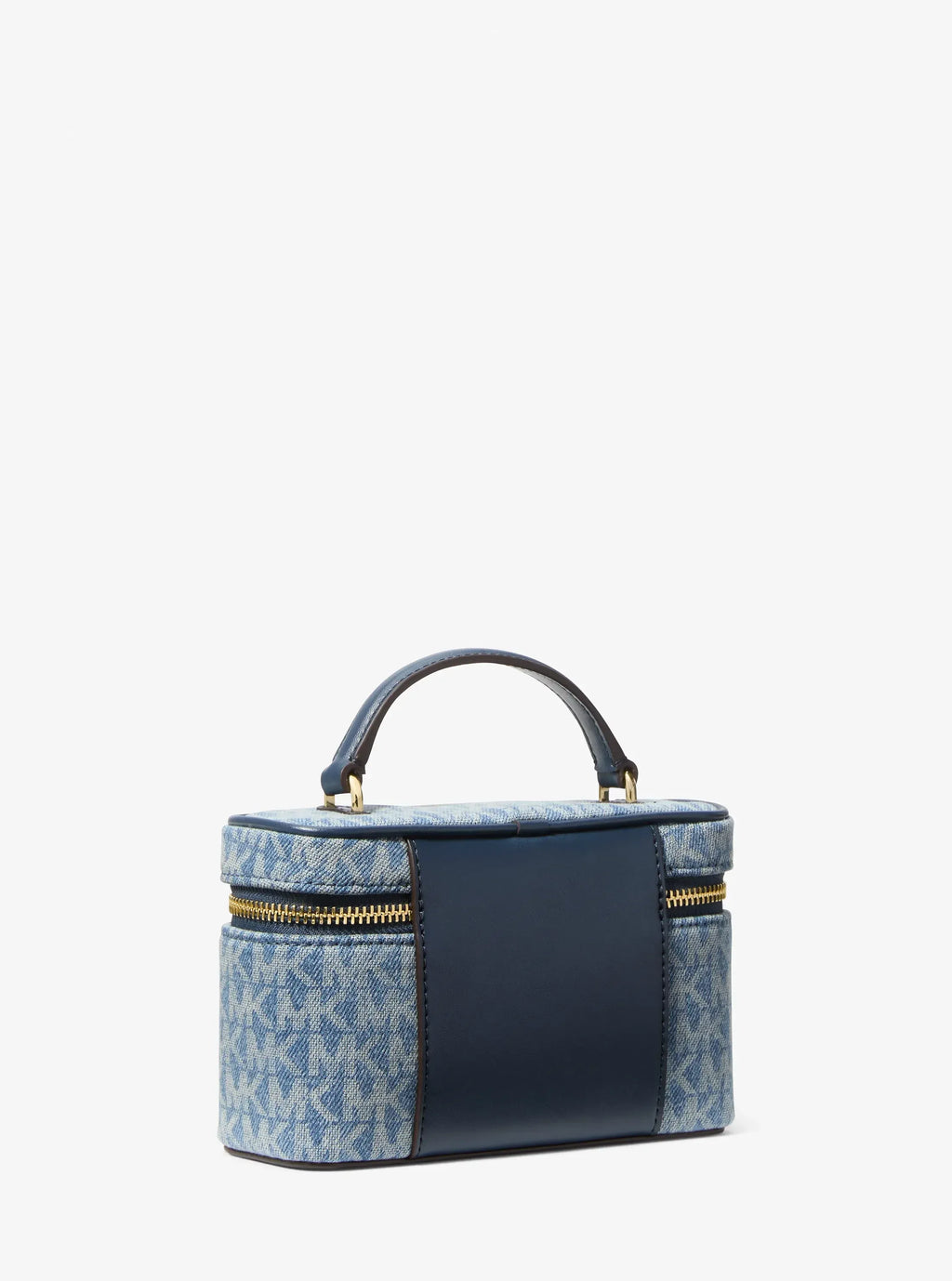 Vivi Small Signature Logo Vanity Crossbody Bag - LT VTBLU WSH