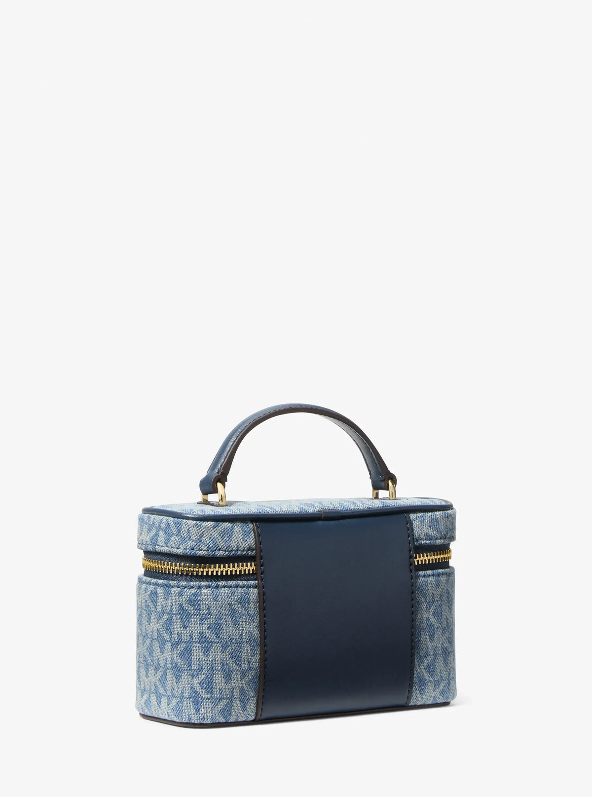 Vivi Small Signature Logo Vanity Crossbody Bag - LT VTBLU WSH