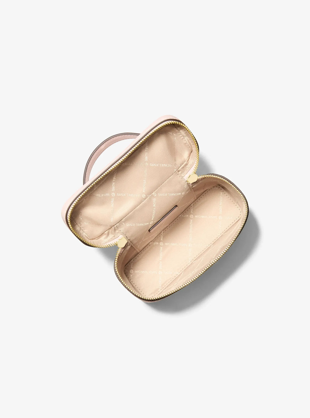Vivi Small Signature Logo Vanity Crossbody Bag - Powder Blush