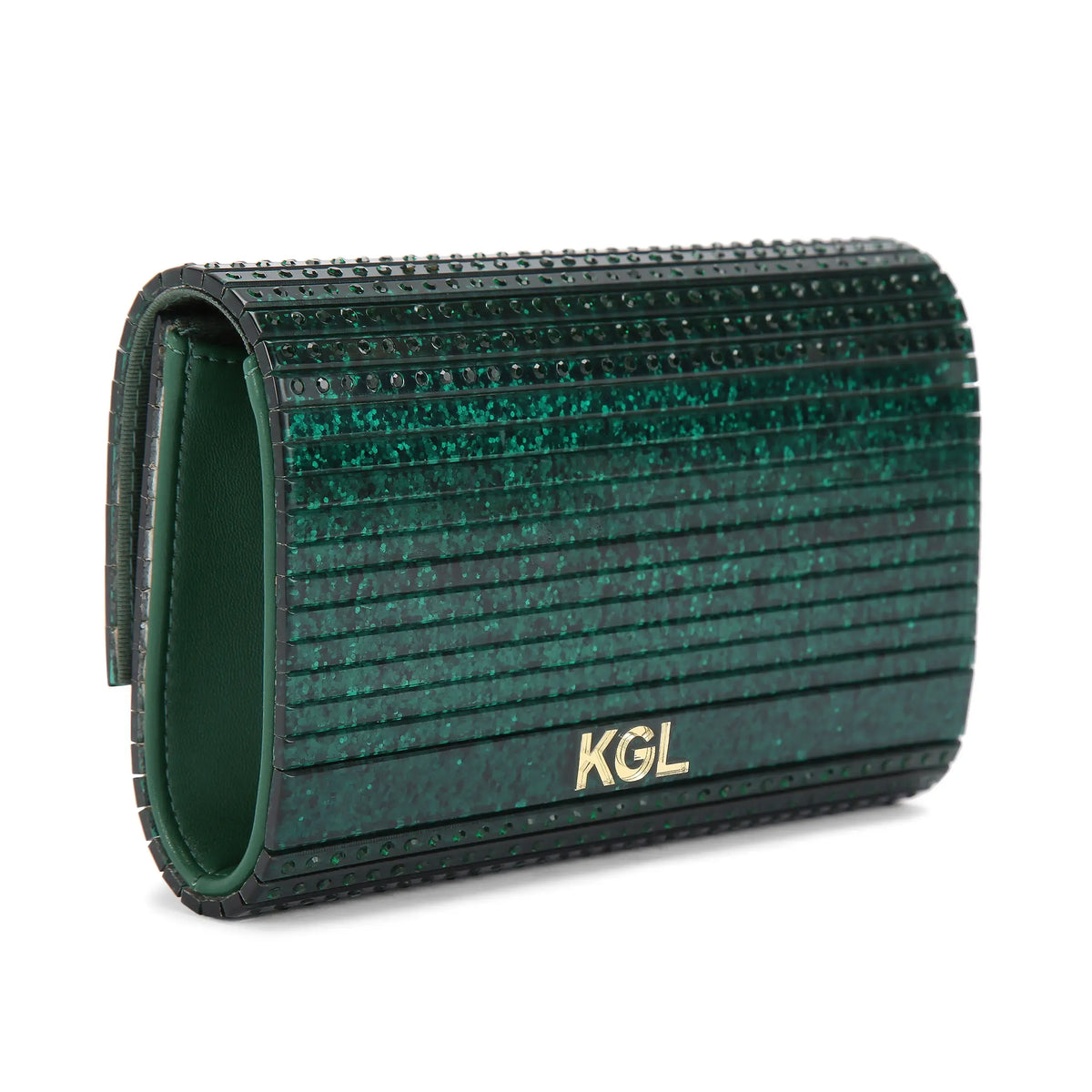 Brixton Lock Party Clutch Dark Green
