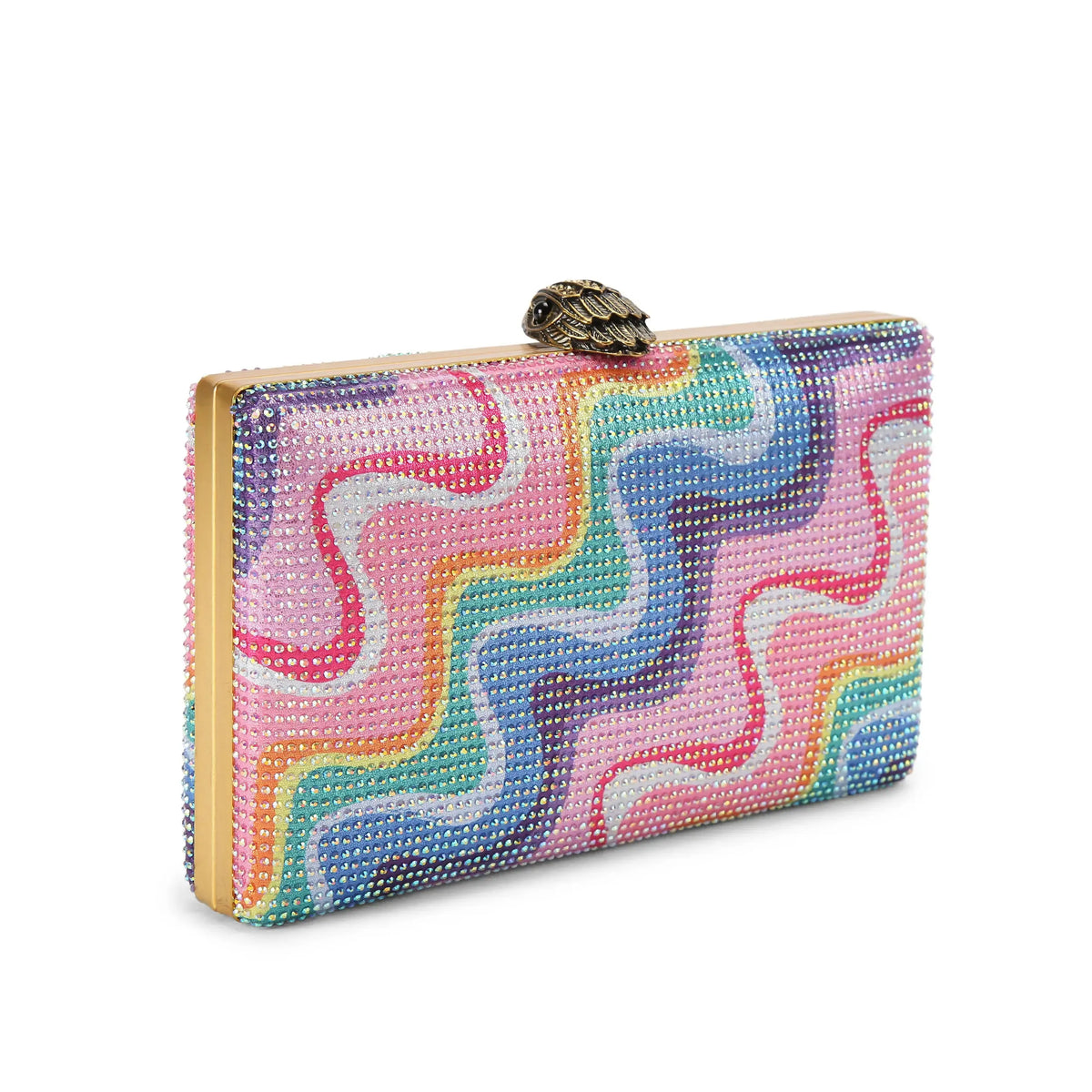 Crystal Kensington Clutch Multi