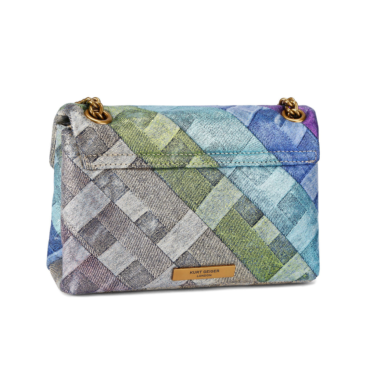 Mini Kensington Soft Bag Multi Denim