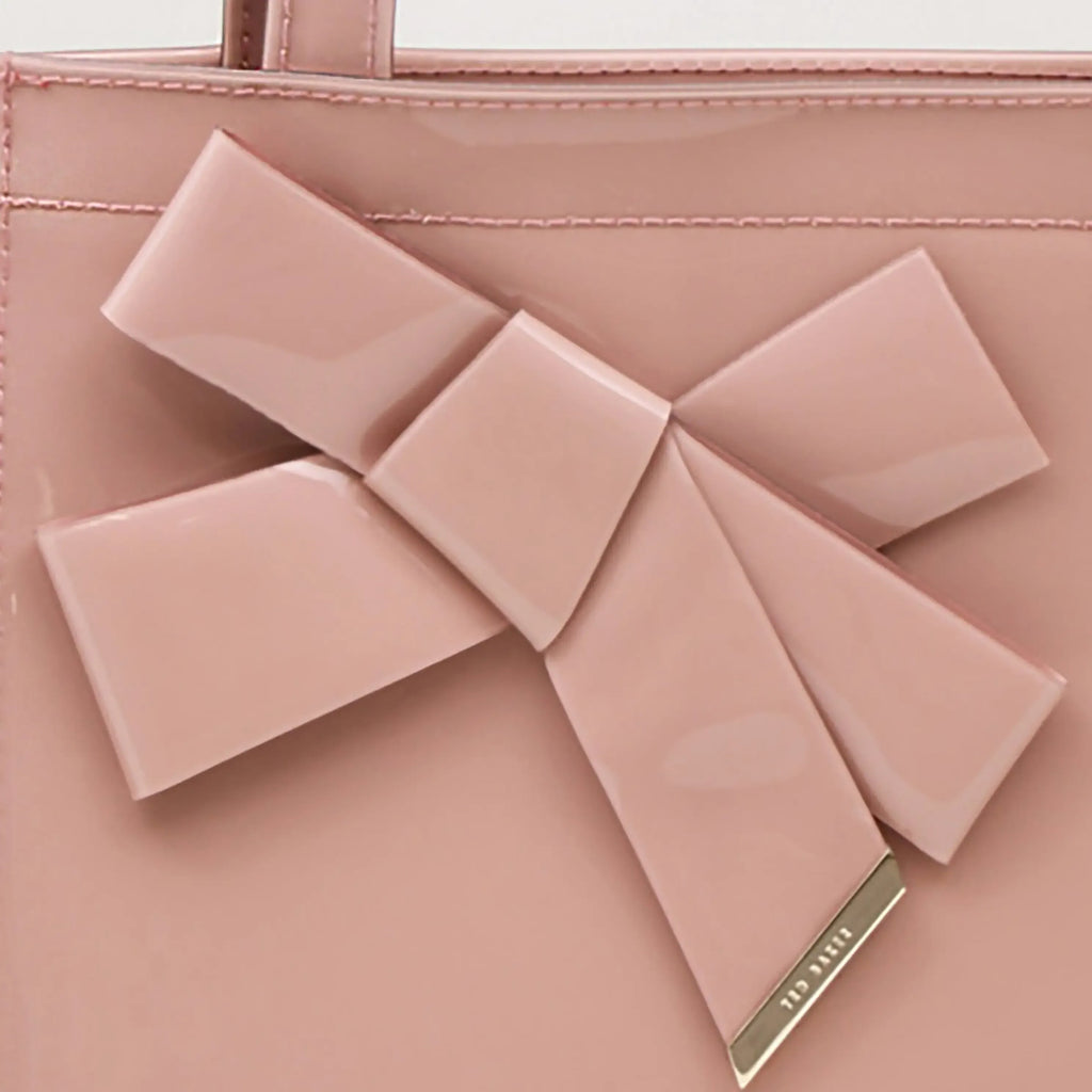Small Knot Bow Tote Bag - Pink
