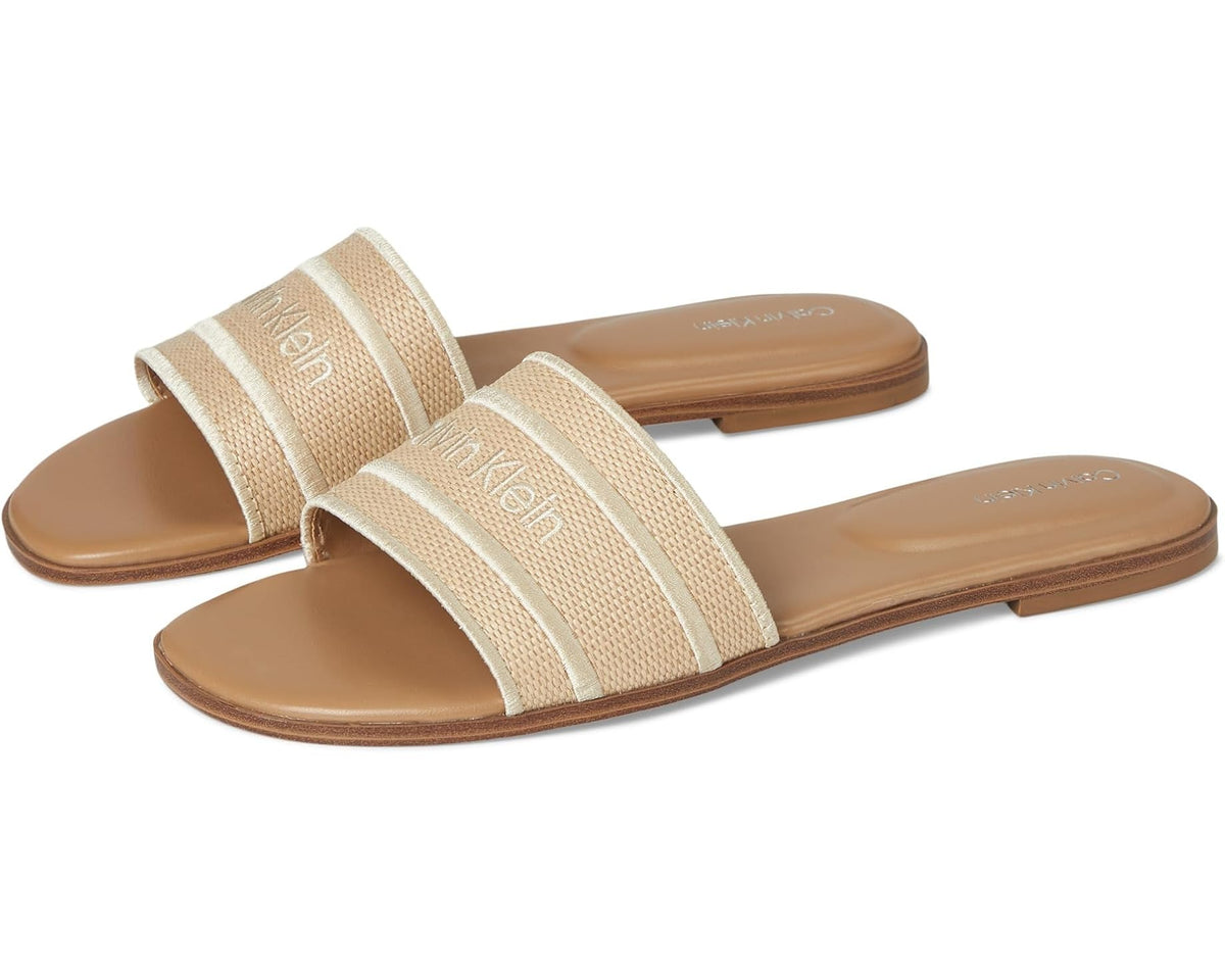 Women's Kendell Logo Band Flat Slip-On Sandals