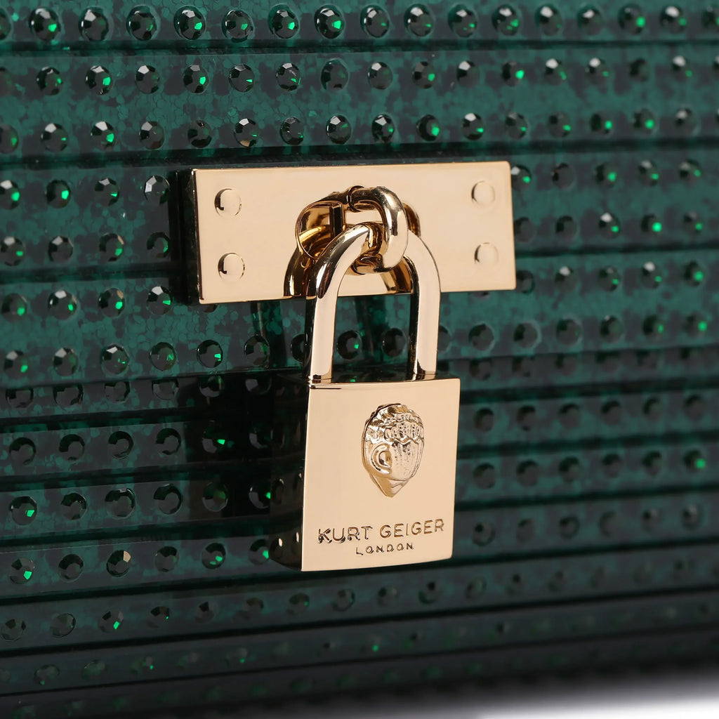 Brixton Lock Party Clutch Dark Green