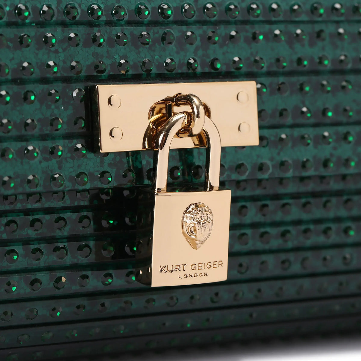 Brixton Lock Party Clutch Dark Green
